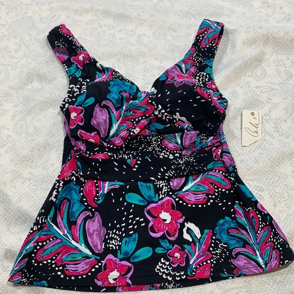 Anne Cole That’s a Wrap Off the Shoulder Tankini - Picture 4 of 8